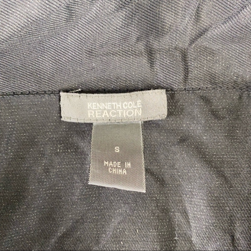 Kenneth Cole Reaction Women's Jacket, Coal Lightweight Black Size S Pockets - Picture 15 of 16